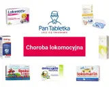 Produkty na chorobę lokomocyjną u dzieci: Lokomotiv, Spoko LOKO, aviomarin, Anaketon, Lokomarin, Sea-Band.