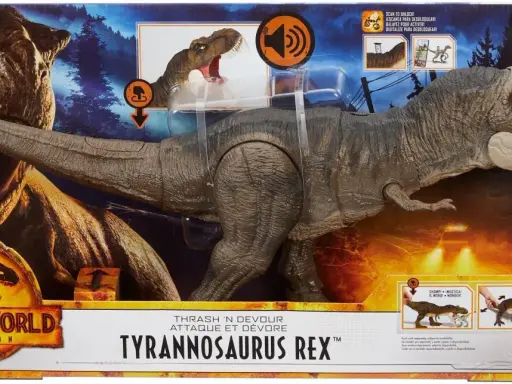 Jurassic World zabawki: Mattel, LEGO, T-Rex co wybrać dla fana?