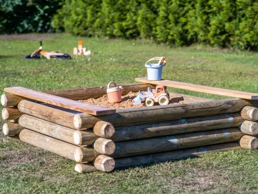 Bezpieczna piaskownica DIY: Jak ją zbudować dla Twojego dziecka?